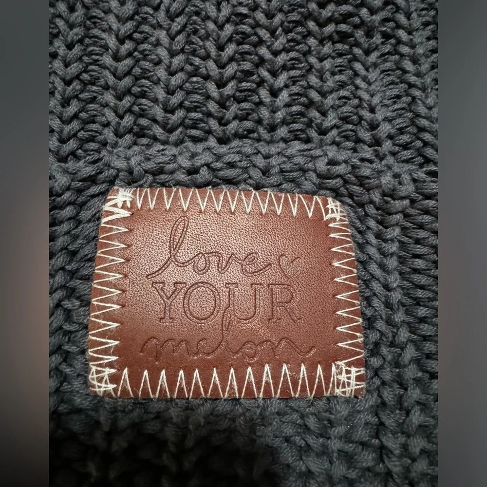 Love Your Melon Knit Beanie with Pom Pom